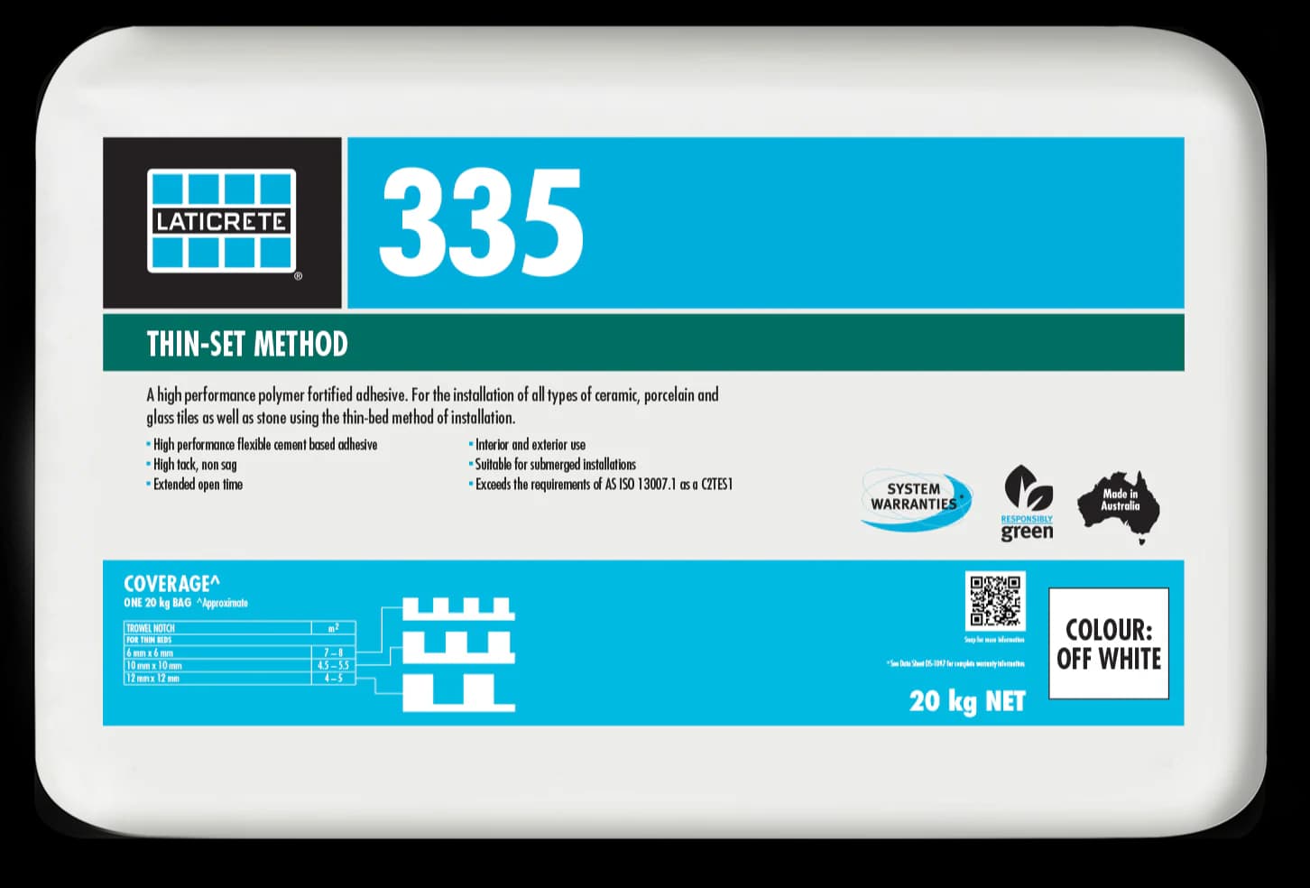 335 Adhesive — Adhesives & Grouts at Lilydale Tiles