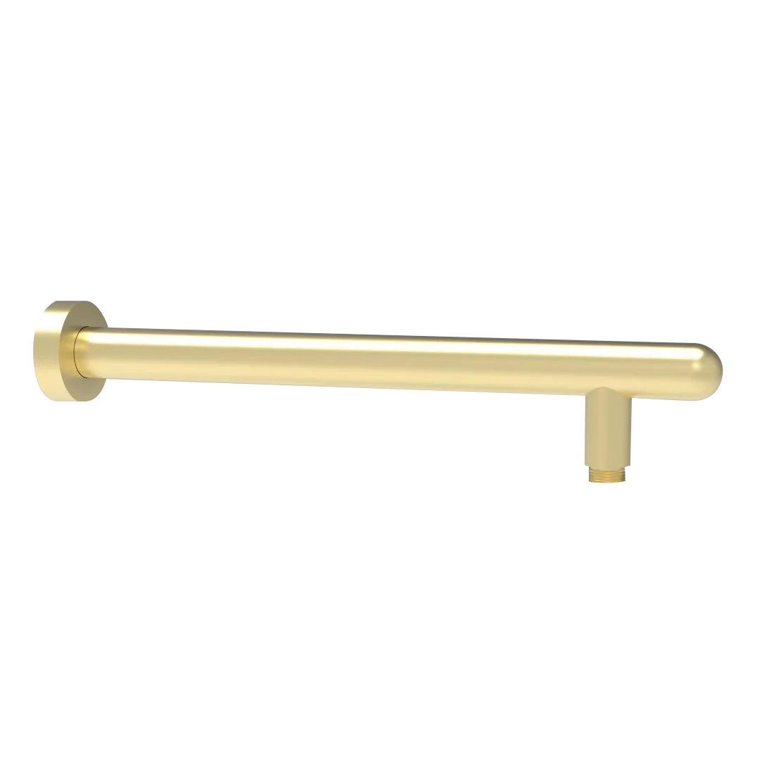 Brushed Gold Arm — Tapware at Lilydale Tiles