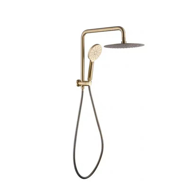 Brushed Gold Shower Combo — Tapware at Lilydale Tiles