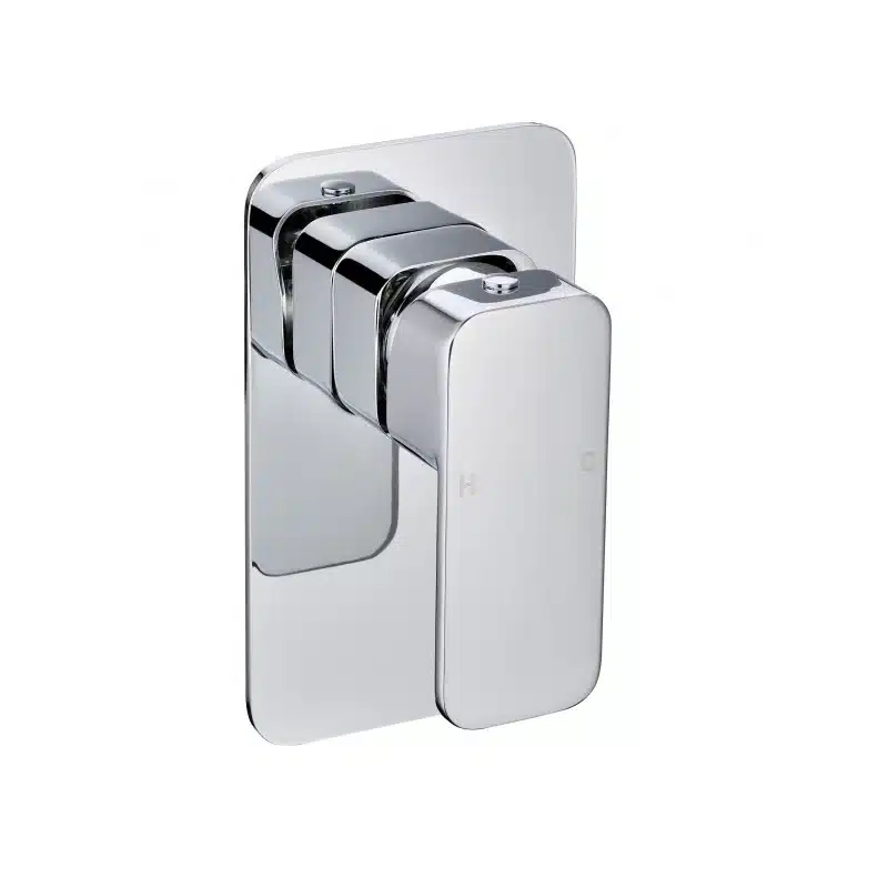 Chrome Square Wall Mixer — Tapware at Lilydale Tiles