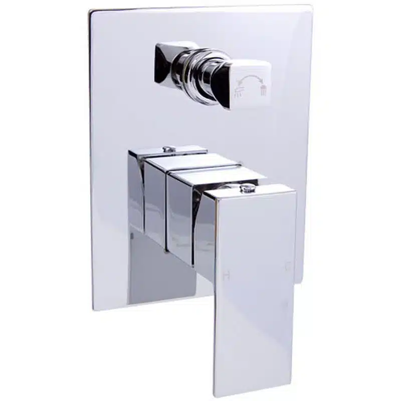 Chrome wall Diverter — Tapware at Lilydale Tiles
