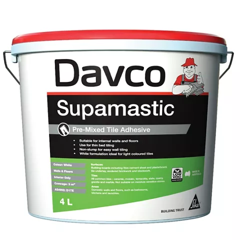 Davco Supamastic — Adhesives & Grouts at Lilydale Tiles