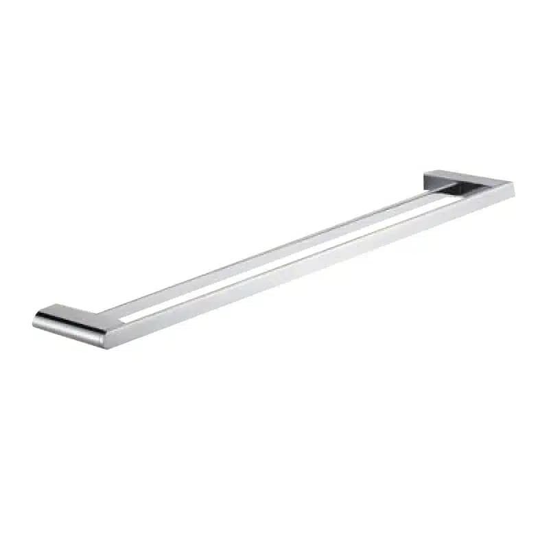 Double Towel Rail Stainless Steel — Tapware at Lilydale Tiles