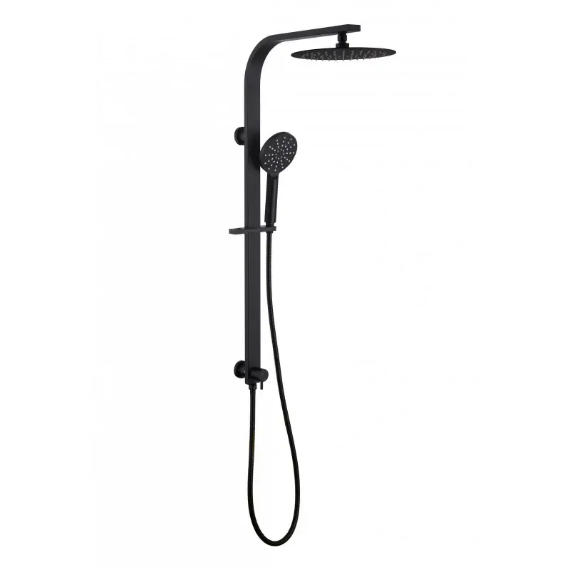 Matte Black UV Shower Combo — Tapware at Lilydale Tiles