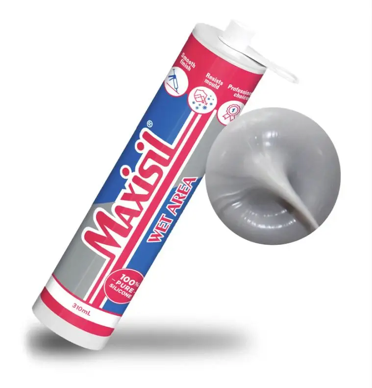 Maxisil Flash Grey — Adhesives & Grouts at Lilydale Tiles