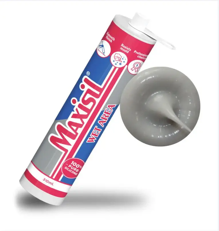 Maxisil light Grey — Adhesives & Grouts at Lilydale Tiles