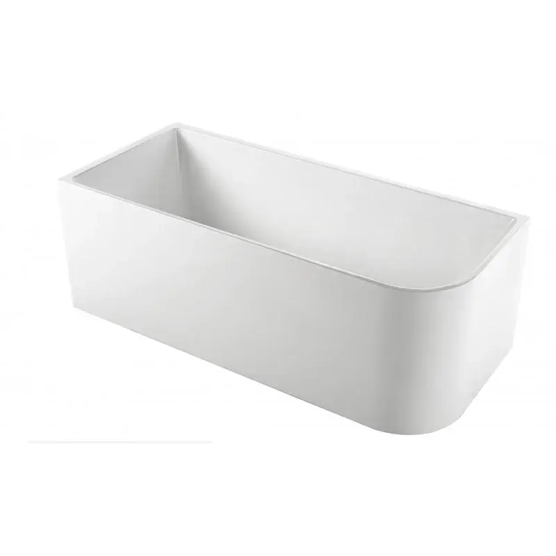 VU754L Free Standing Bath Left Hand Corner Bath — Baths at Lilydale Tiles