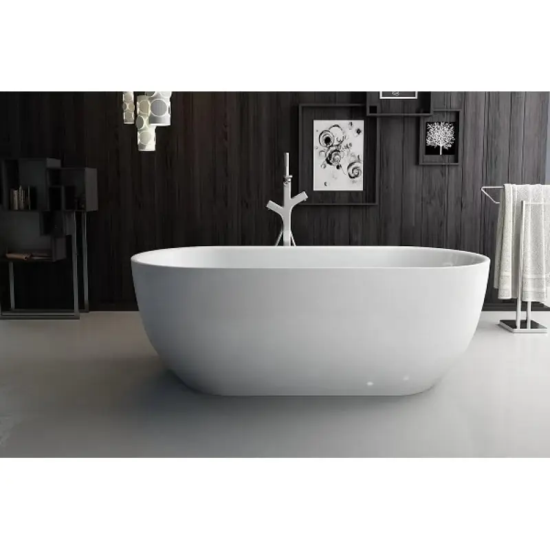 VU835 White Free Standing Bath — Baths at Lilydale Tiles