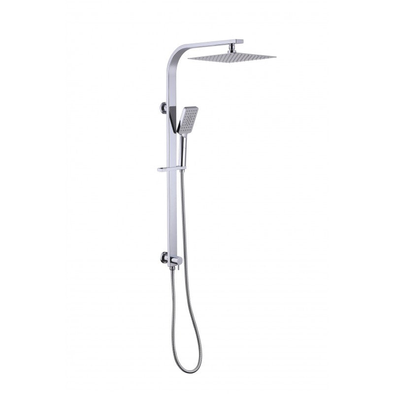 Chrome 2 in 1 milti funtion shower unit