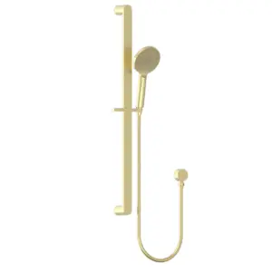 Gold shower slide bar