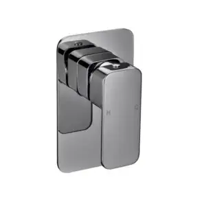 Modern chrome shower mixer