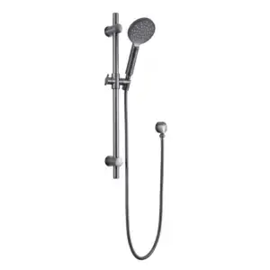 Adjustable slide bar shower head