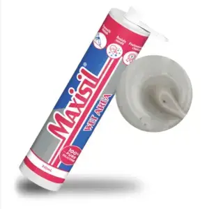 Maxisil wet area sealant tube