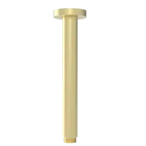 Gold shower arm fixture